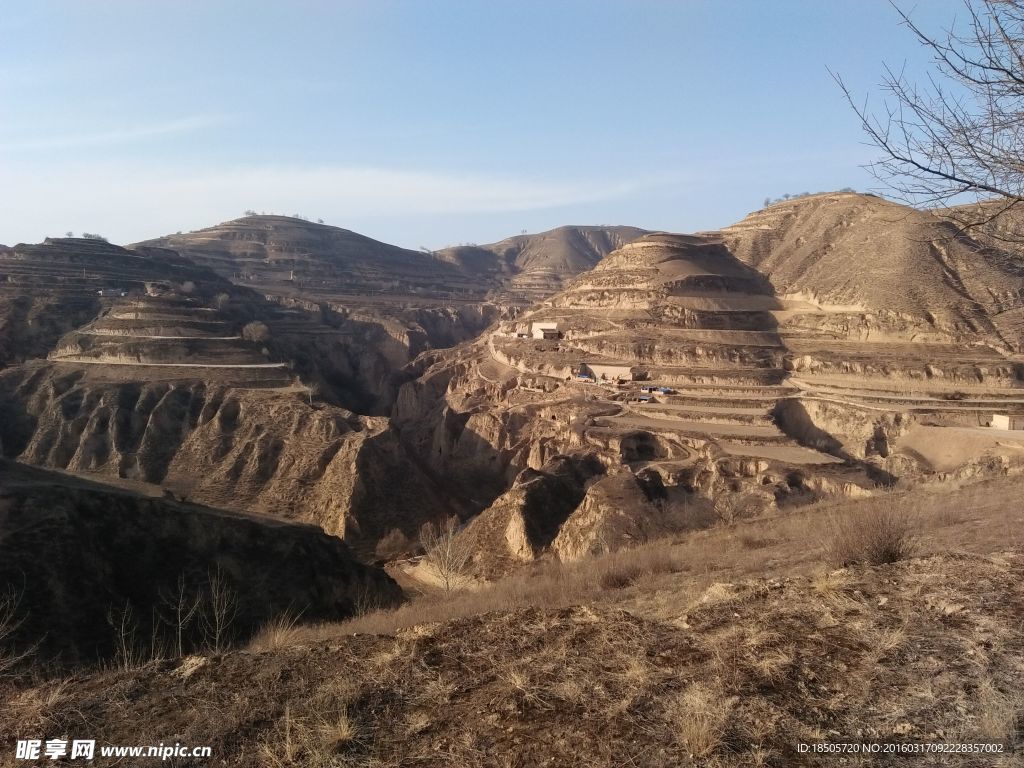 家乡大山面貌