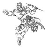中箭虎丁得孙水浒人物