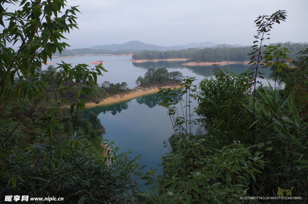 万绿湖