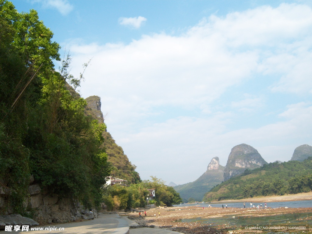 桂林阳朔漓江风景