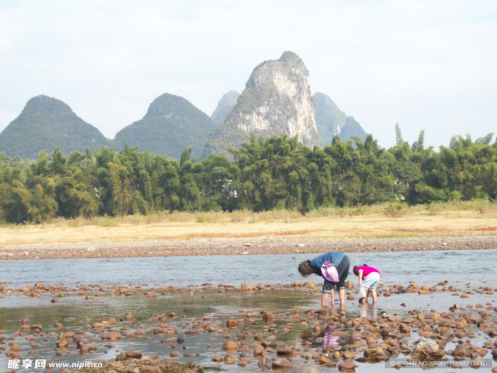 桂林阳朔漓江风景