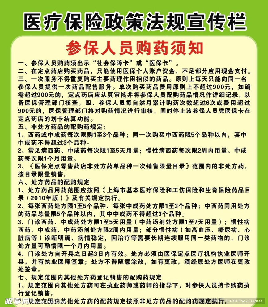 医疗宣传栏