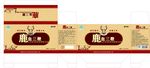 鹿血三鞭包装设计（展开图）