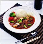 香菇牛肉饭