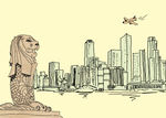 线条城市