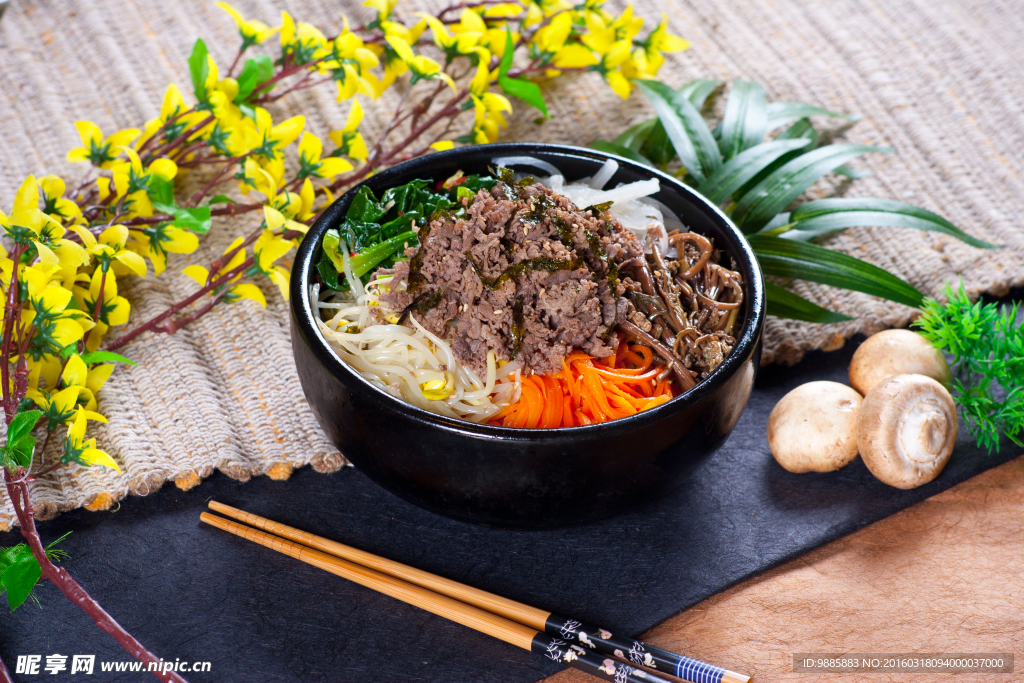 石锅烤肉拌饭