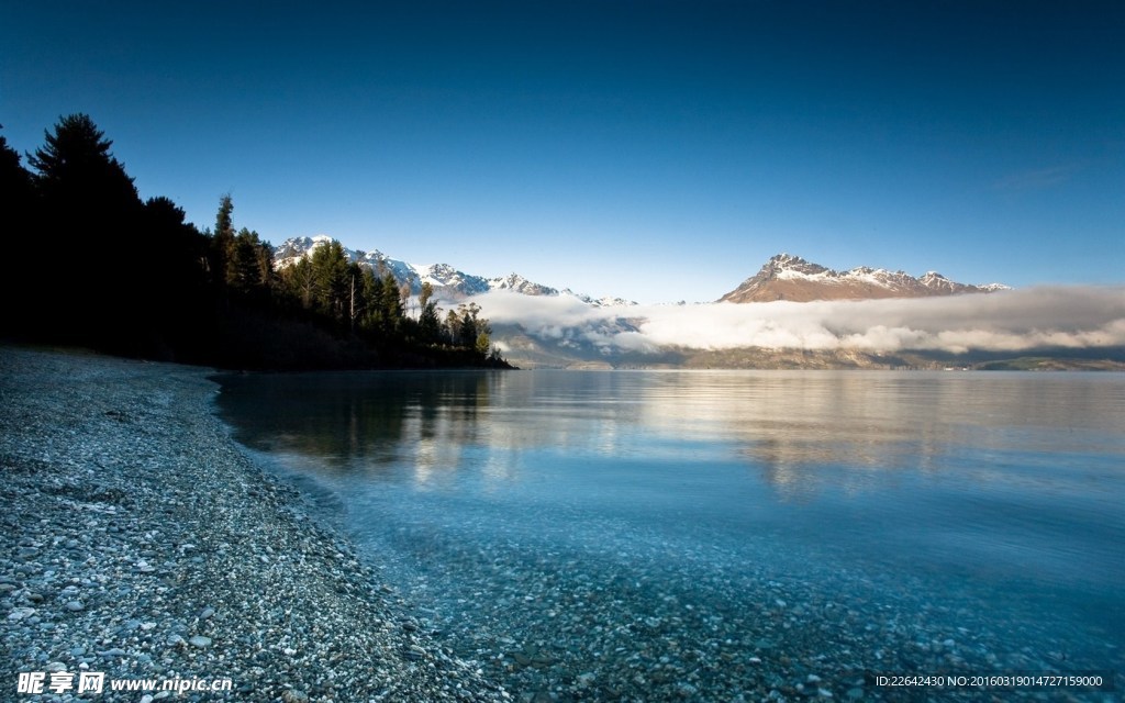 湖景