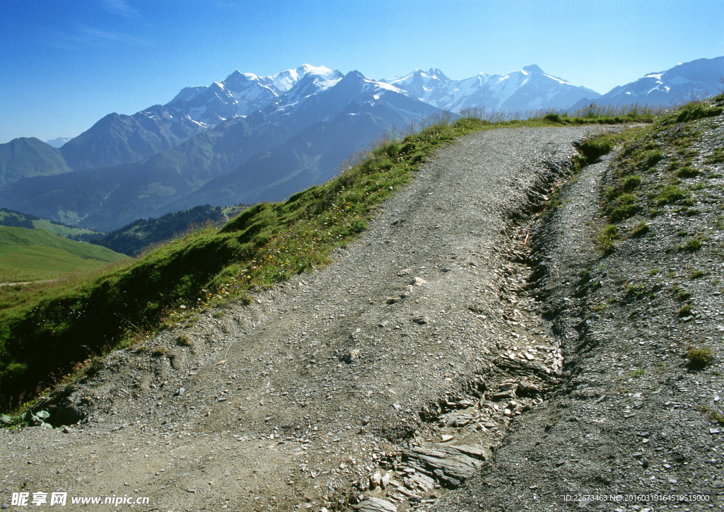 高山公路素材