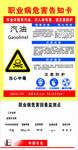 石油职业病危害告知卡
