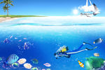 海底世界潜水