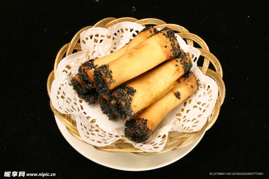 芝麻南瓜饼