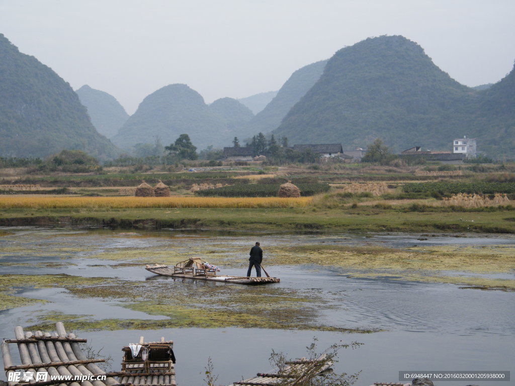 桂林阳朔遇龙河景区