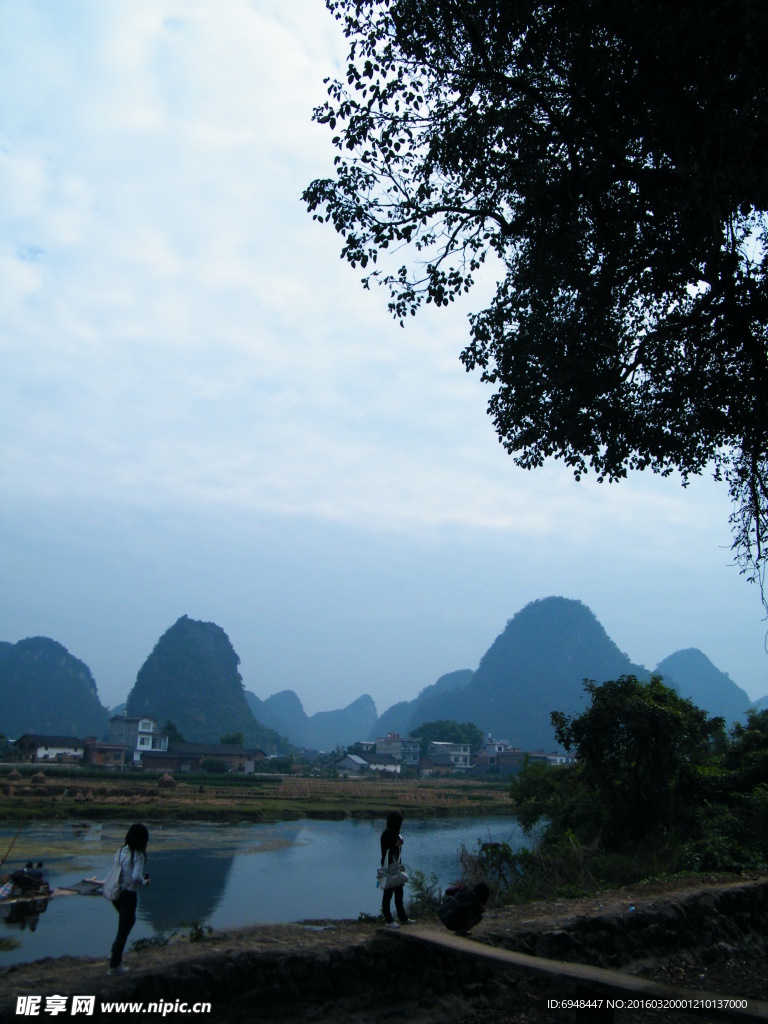 桂林阳朔遇龙河景区