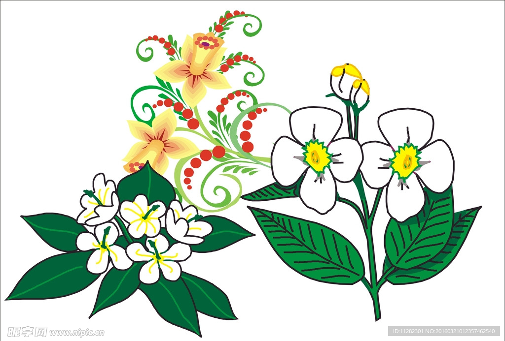 花