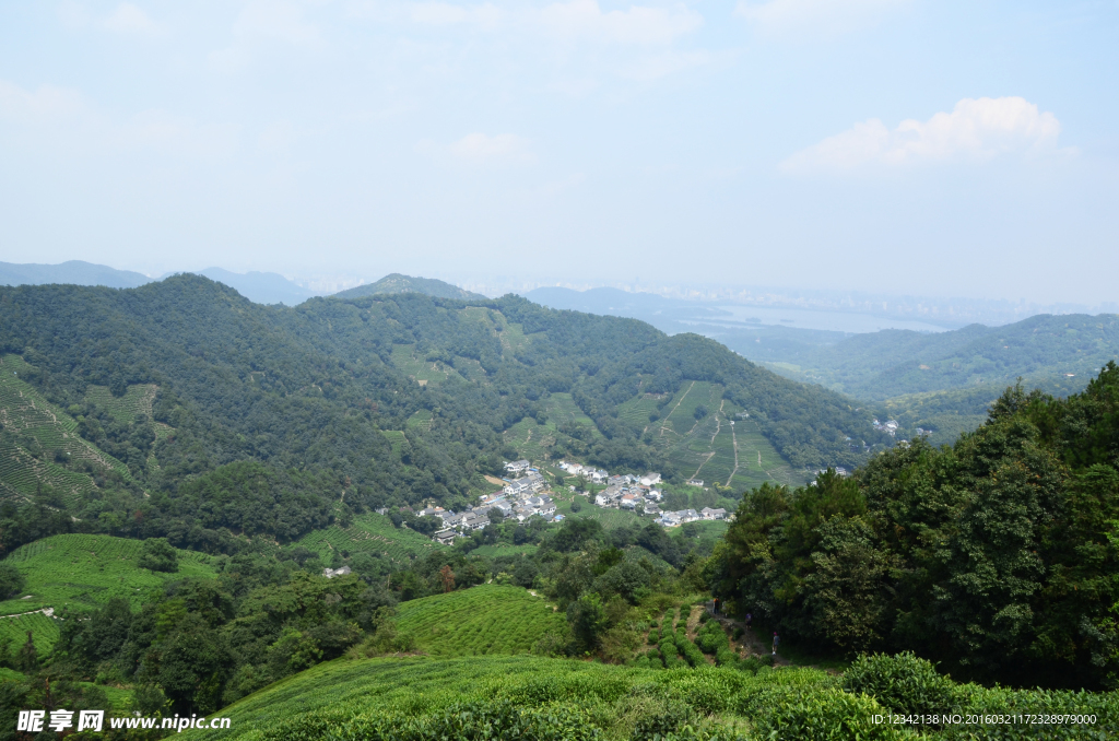 山上俯瞰