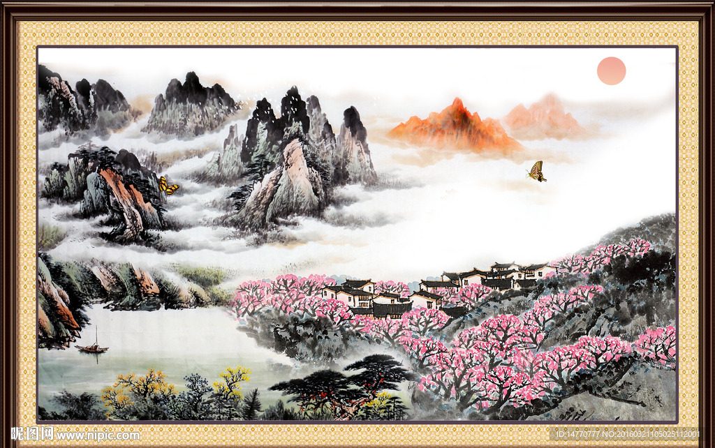 国画山水