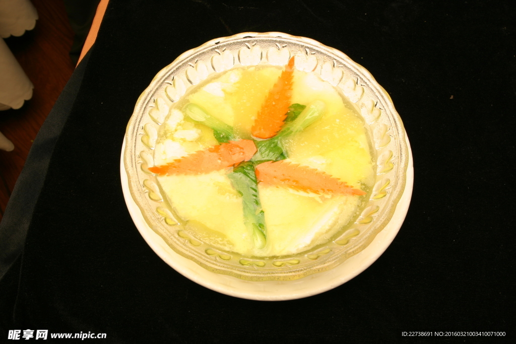竹荪鸡豆花