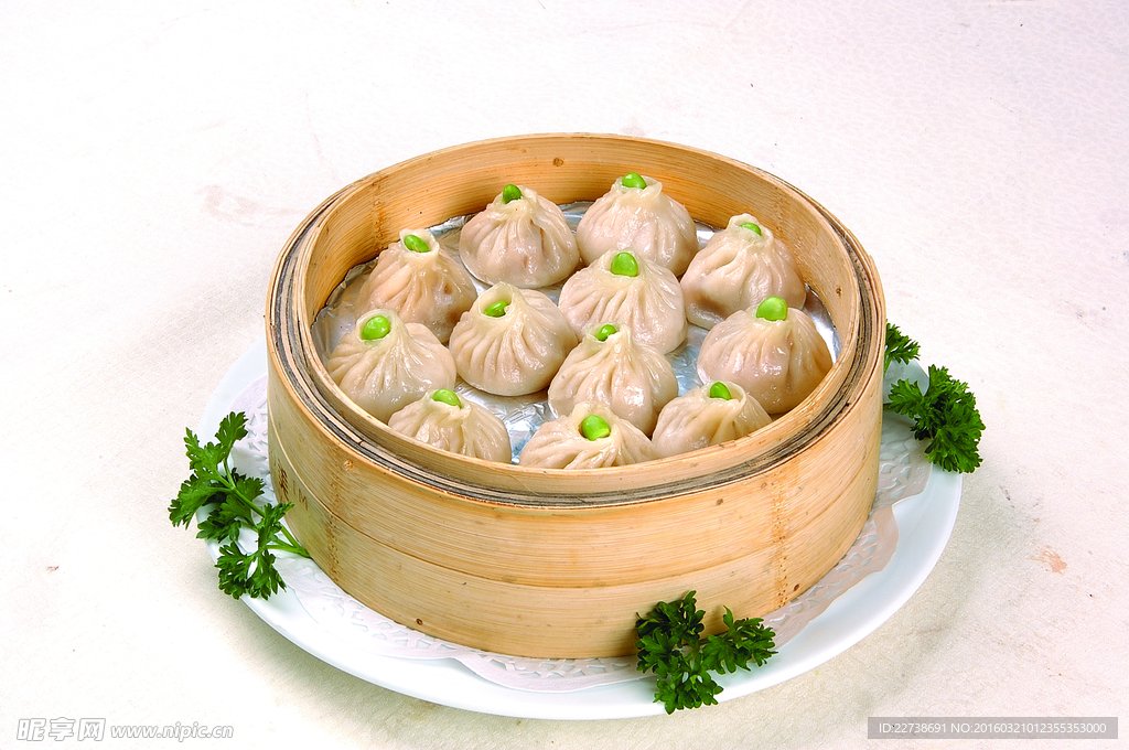 顶汤小笼包