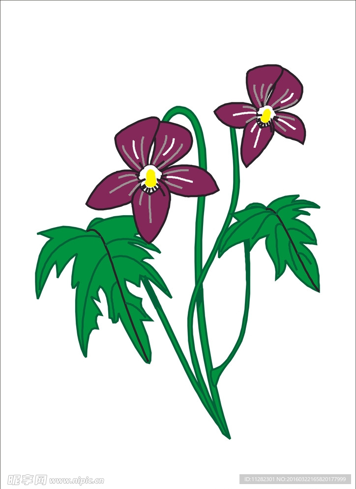 花