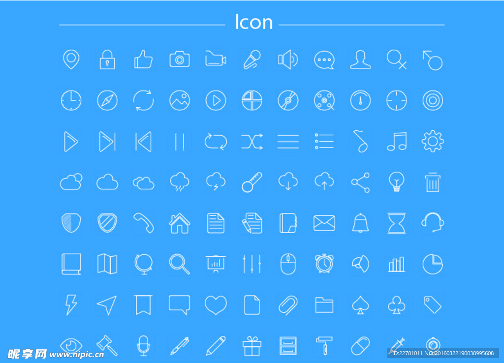 线型icon