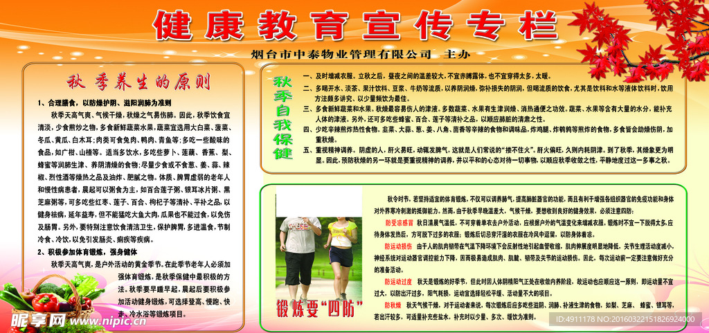 健康宣传栏