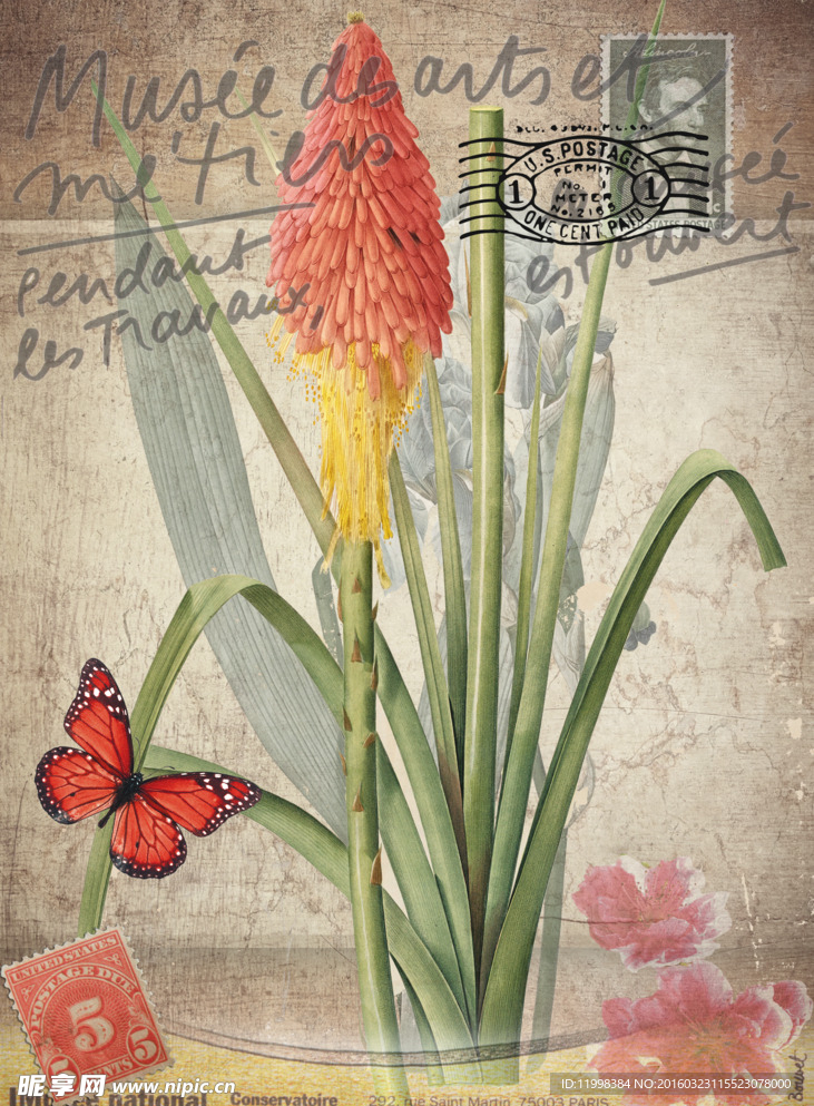 花卉装饰画