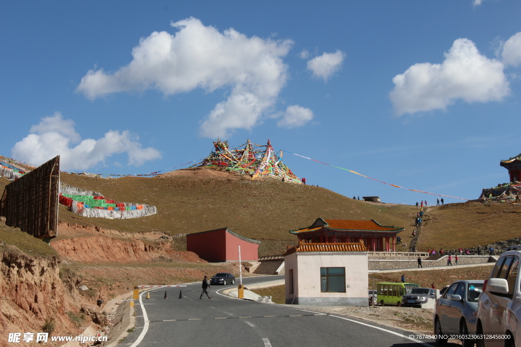 青海环湖公路风光