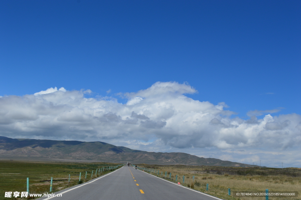 青海环湖公路风光