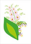 卡通花