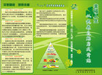 健康生活三折页