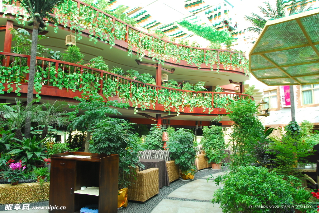 屋顶花园餐厅