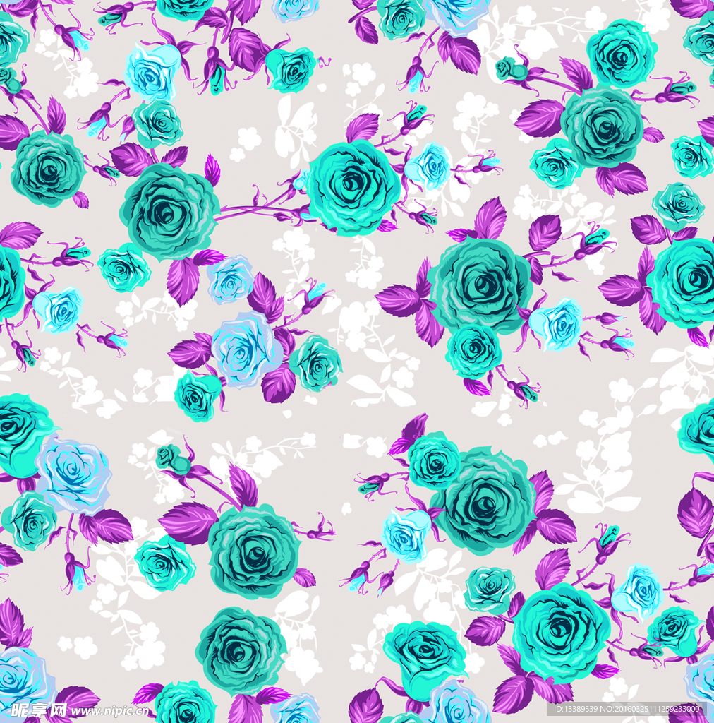 数码花型 花型 服装 设计