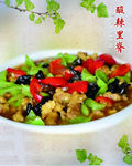 酸辣里脊