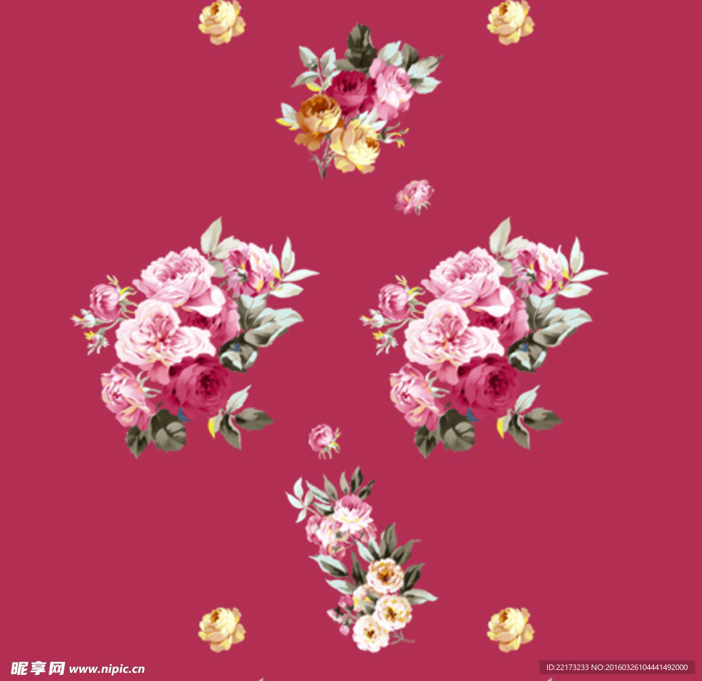 手绘花