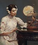 持扇女士