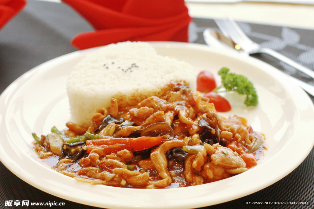 鱼香肉丝饭