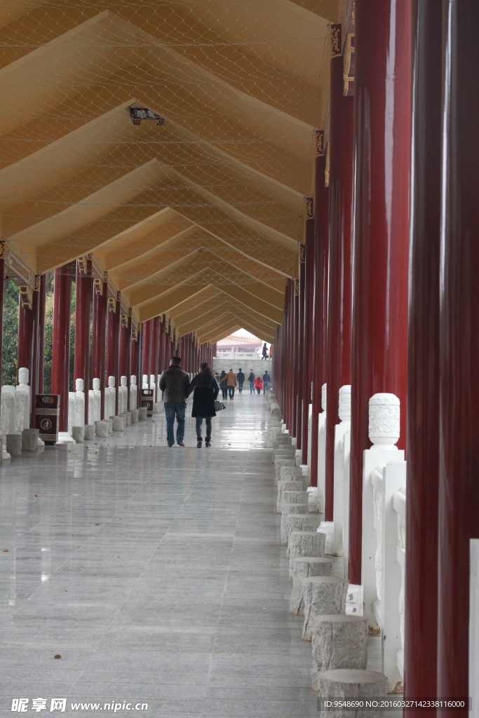 大觉寺走廊
