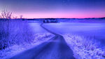 雪景道路