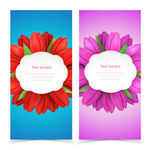 花朵等元素 Banner