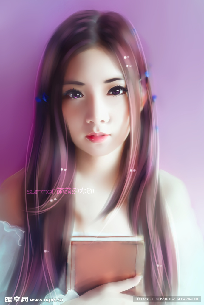 手绘 插画 照片