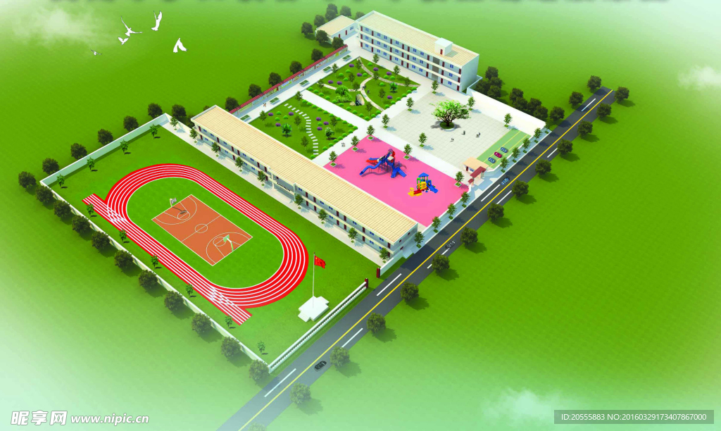 小学效果图