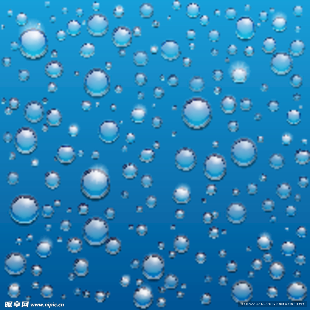 精美水珠 水滴背景