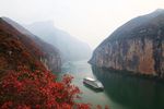 长江三峡  三峡红叶