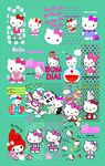 Hello kitty矢量图