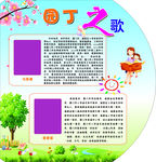 园丁  教师展板