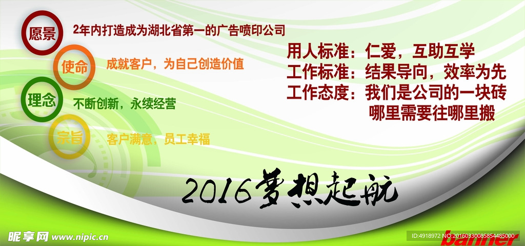 公司文化墙