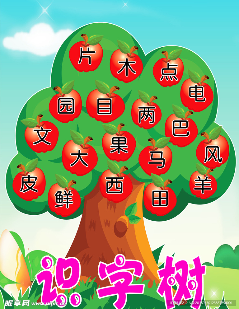识字树