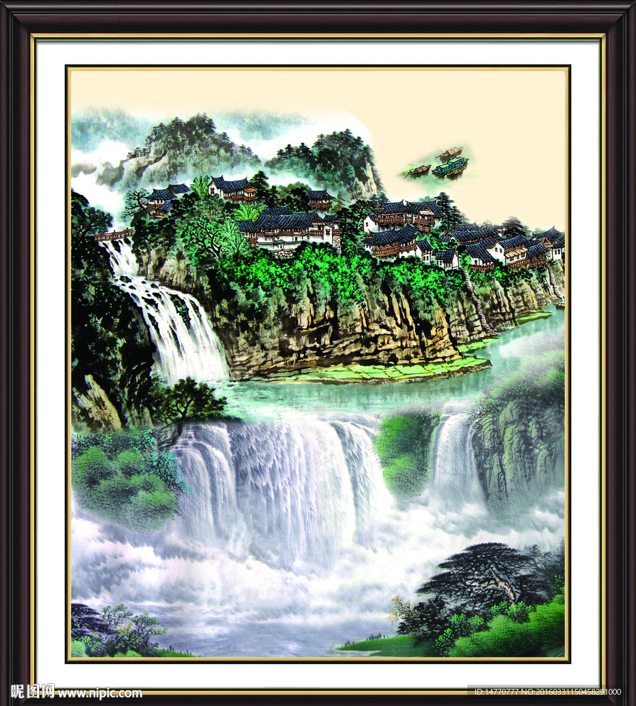 水墨山水