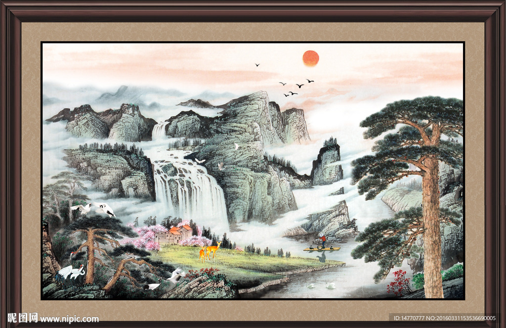 山水水墨