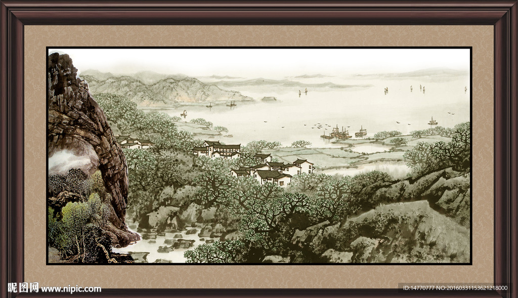 水墨山水